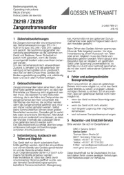 Gossen Metrawatt